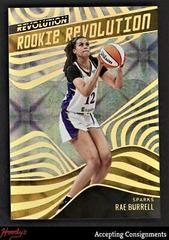 Rae Burrell [Galactic] #5 Basketball Cards 2022 Panini WNBA Rookie Revolution Prices