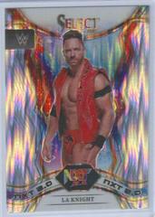 LA Knight [Flash Prizm] Wrestling Cards 2022 Panini Select WWE NXT 2.0 Prices