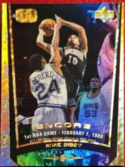 Mike Bibby [Gold F/X] #115 Basketball Cards 1998 Upper Deck Encore Prices