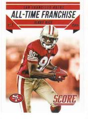 Jerry Rice #4 Football Cards 2015 Panini Score All-Time Franchise Prices
