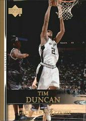 Tim Duncan #175 Basketball Cards 2007 Upper Deck Prices