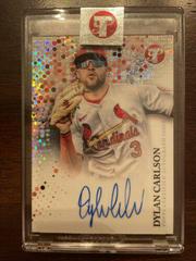 Dylan Carlson [Refractor] #PA-DC Baseball Cards 2022 Topps Pristine Autographs Prices