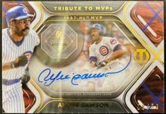 Andre Dawson Baseball Cards 2022 Topps Tribute to MVPs Autographs Prices