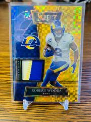 Robert Woods [Gold] #SS-RWO Football Cards 2021 Panini Select Swatches Prices
