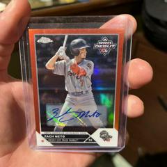Zach Neto [Autograph Red] #PDC-94 Baseball Cards 2023 Topps Pro Debut Chrome Prices