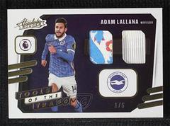 Adam Lallana [Gold] Soccer Cards 2020 Panini Chronicles Absolute Tools of the Trade Prices