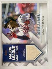 Ozzie Albies #MLM-OA Baseball Cards 2022 Topps Update Major League Material Relics Prices