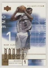 Kwame Brown [Copper] #140 Basketball Cards 2001 Upper Deck Flight Team Prices