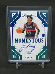 Jaden Ivey [Platinum] #29 Basketball Cards 2022 Panini Flawless Momentous Autograph Prices