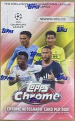 Hobby Box Soccer Cards 2021 Topps Chrome UEFA Champions League Prices