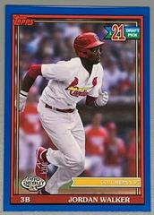 Jordan Walker #PD-169 Baseball Cards 2021 Topps Pro Debut Prices