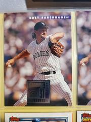Bret Saberhagen #53 Baseball Cards 1996 Panini Donruss Prices