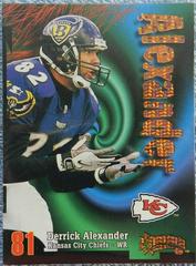 Derrick Alexander [Super Rave] Football Cards 1998 Skybox Thunder Prices
