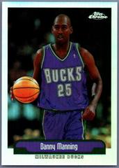Danny Manning [Refractor] Basketball Cards 1999 Topps Chrome Prices