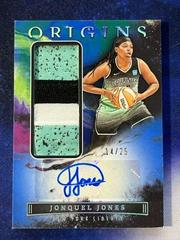 Jonquel Jones [Blue] #JA-JQJ Basketball Cards 2023 Panini Origins WNBA Jersey Autographs Prices