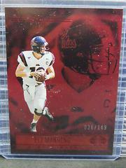 Eli Manning [Red] #3 Football Cards 2022 Panini Chronicles Draft Picks Illusions Prices