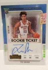 Tre Mann [Autograph Clear] #118 Basketball Cards 2021 Panini Contenders Prices