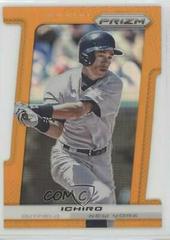 Ichiro [Orange Die Cut] Baseball Cards 2013 Panini Prizm Prices