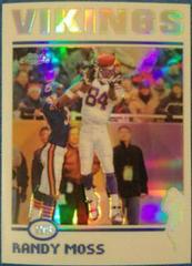 Randy Moss [Refractor] #65 Football Cards 2004 Topps Chrome Prices