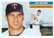 Joe Mauer #25 Baseball Cards 2005 Topps Heritage Prices