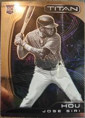 Jose Siri #14 Baseball Cards 2022 Panini Chronicles Titan Prices
