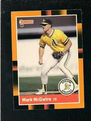 Mark McGwire #169 Baseball Cards 1988 Donruss Baseball's Best Prices