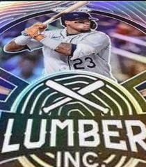 Javier Baez [Silver Prizm] Baseball Cards 2022 Panini Prizm Lumber Inc Prices