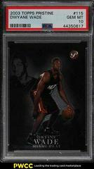Dwyane Wade #115 Basketball Cards 2003 Topps Pristine Prices