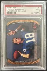 Peyton Manning [Die Cut] #181 Football Cards 1998 Upper Deck UD3 Prices