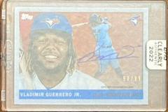 Vladimir Guerrero Jr. #55RA-VGJ Baseball Cards 2022 Topps Clearly Authentic 1955 Reimagining Autographs Prices