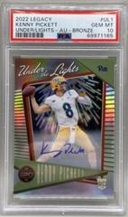 Kenny Pickett [Bronze Autograph] #UL-1 Football Cards 2022 Panini Legacy Under The Lights Prices