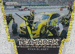 Ryan Blaney [White Sparkle] #T7 Racing Cards 2021 Panini Prizm Teamwork Prices