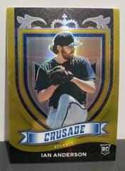 Ian Anderson [Gold] #22 Baseball Cards 2021 Panini Chronicles Crusade Prices