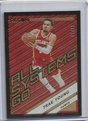 Trae Young [Gold] Basketball Cards 2021 Panini Recon All Systems Go Prices