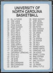 Checklist #117 Basketball Cards 1989 Collegiate Collection North Carolina Prices