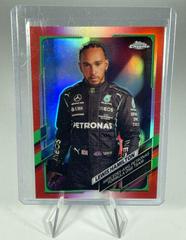 Lewis Hamilton [Red Green] #1 Racing Cards 2021 Topps Chrome Formula 1 Prices