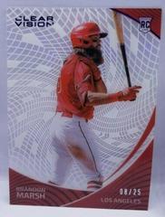 Brandon Marsh [Purple] #10 Baseball Cards 2022 Panini Chronicles Clear Vision Prices