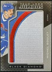 Michel Goulet [Puzzle] #TLQN-MG Hockey Cards 2021 Upper Deck Black Diamond Team Logo Jumbo Patches Prices
