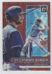 Brandon Lowe [Pandora Red] #1 Baseball Cards 2022 Panini Donruss Optic Prices