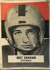 Milt Graham Football Cards 1959 Wheaties CFL Prices