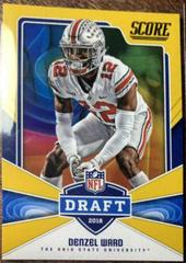 Denzel Ward [Gold] Football Cards 2018 Score NFL Draft Prices