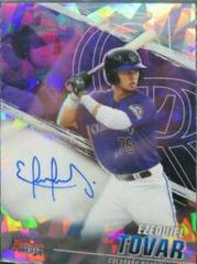 Ezequiel Tovar [Atomic Refractor] Baseball Cards 2021 Bowman’s Best of 2021 Autographs Prices