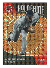 Mariano Rivera [Orange Fluorescent] #HF-7 Baseball Cards 2022 Panini Mosaic Holofame Prices