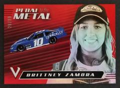 Brittney Zamora [Red] #17 Racing Cards 2021 Panini Chronicles NASCAR Pedal to the Metal Prices