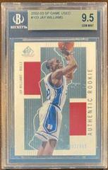 Jay Williams #103 Basketball Cards 2002 SP Game Used Prices
