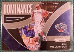 Zion Williamson #17 Basketball Cards 2021 Panini Prizm Dominance Prices