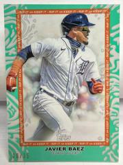 Javier Baez [Riptide] #54 Baseball Cards 2022 Topps Rip Prices