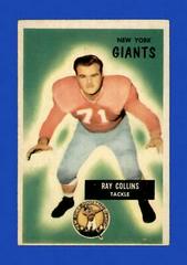 Ray Collins Football Cards 1955 Bowman Prices
