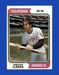 Winston Llenas Baseball Cards 1974 Topps Prices