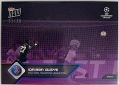 Idrissa Gueye Soccer Cards 2021 Topps Now UEFA Champions League Prices